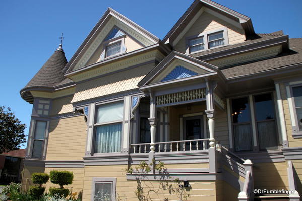 Details of the Steinbeck House, Salinas, California