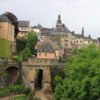 Luxembourg City.  Ramparts