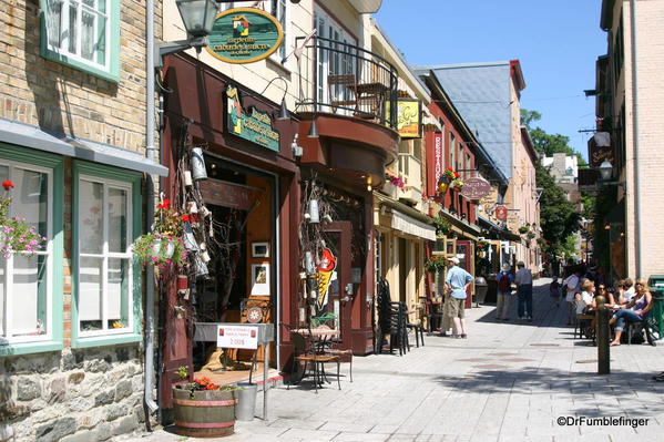 01 Vieux Quebec. Lower Town
