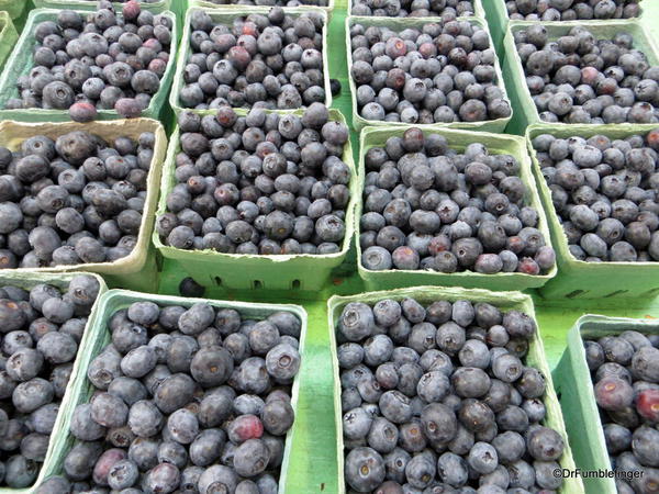 Blueberries, St Catharines Market, Niagara Peninsula, Ontario