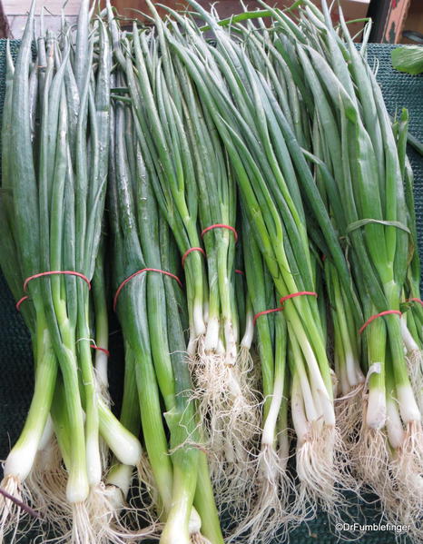 Green onions, St Catharines Market, Niagara Peninsula, Ontario