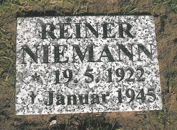 Reiner's new gravestone