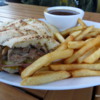 Grizzly Paw, Canmore, Alberta.  Cuban Duck Sandwich