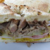 Grizzly Paw, Canmore, Alberta.  Cuban Duck Sandwich