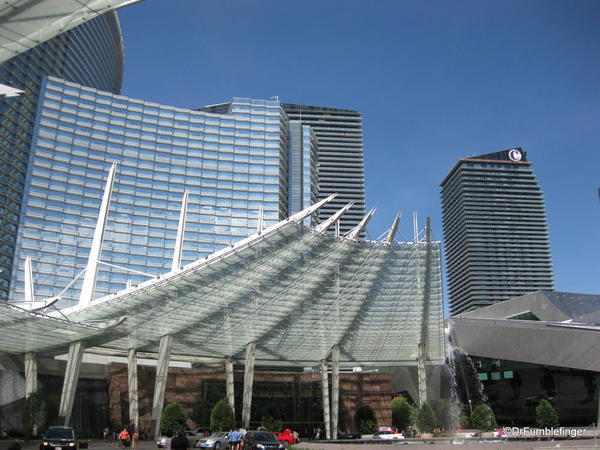 City Center, viewed from the Aria