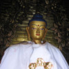Vairochana Buddha, Swayambunath Stupa.  Courtesy Wikimedia, Kamal Ratna Tuladhar