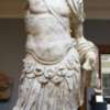 Getty Villa.Getty Villa.  Torso of a man wearing armor.  Roman 1st cent AD