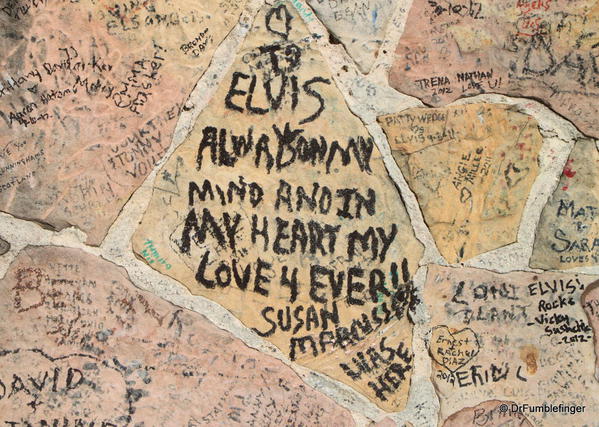 Graceland -- fans graffiti