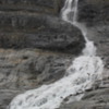 Bow Glacier Falls, taken at the base of the falls