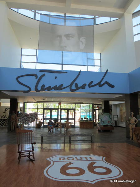 The National Steinbeck Center, Salinas. Foyer