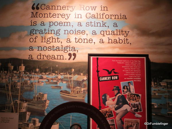 The National Steinbeck Center, Salinas. Cannery Row exhibit