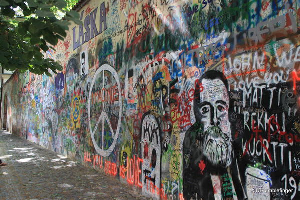 Prague, John Lennon wall