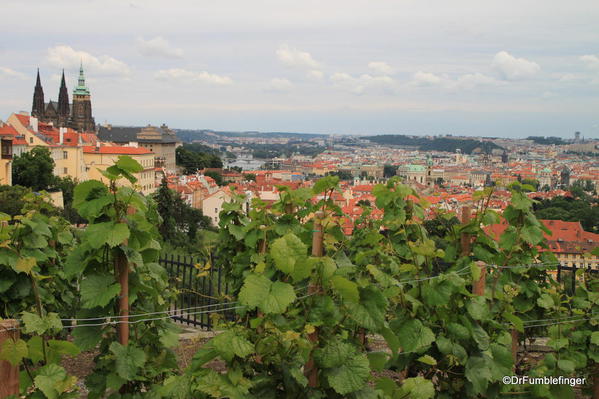 View of Prague from Strahov monastery