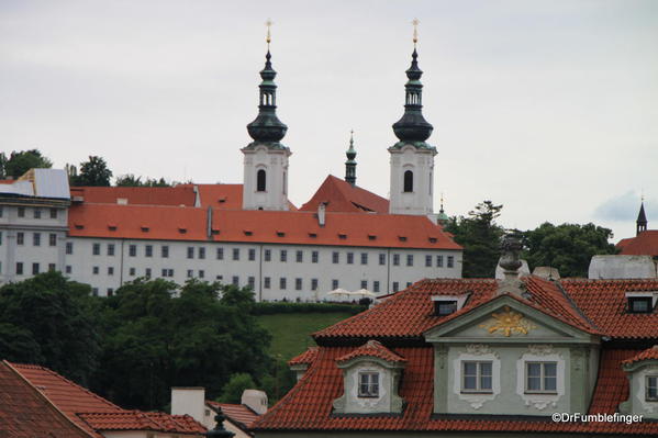 Different perspective of the Strahov Monastery