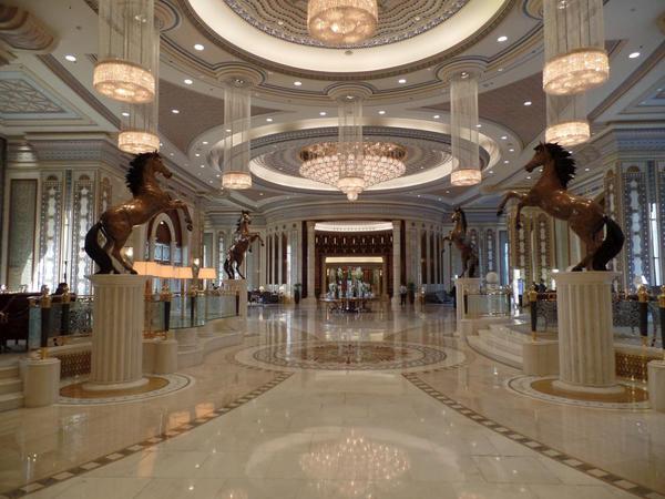Entryway to Saudi Arabia Riyadh Ritz Carlton