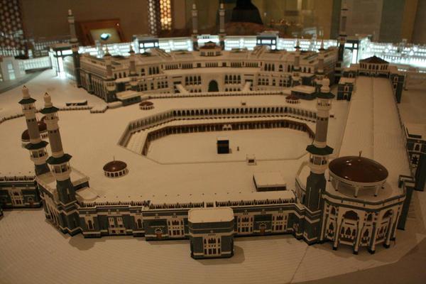 Saudi Arabia Riyadh National Museum, Mecca model