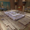 Saudi Arabia Riyadh National Museum.  Mohamed's burial grounds (model)