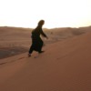 Saudi Arabia Riyadh,  Climbing the Sands in an abaya