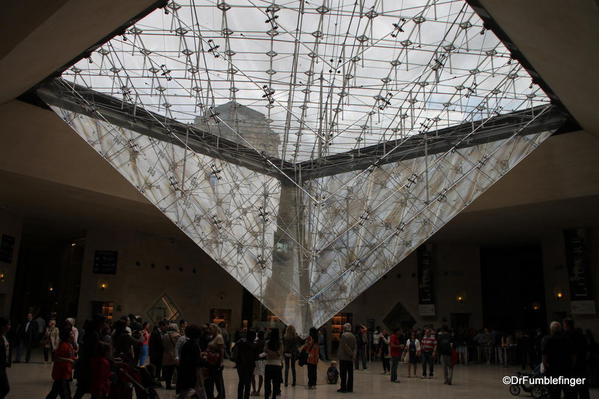 Inverted pyramid, Louvre, Paris