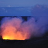 Volcanoes N.P. -- Glow from Halema'uma Crater