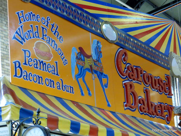 Carousel Bakery, Peameal bacon on a bun