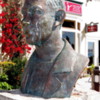 Steinbeck bust, Steinbeck plaza, Cannery Row