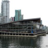 View of the new Convention Center from Canada Place