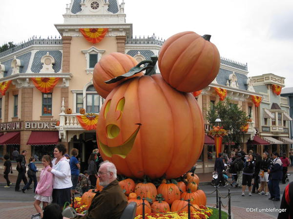 Disneyland at Halloween