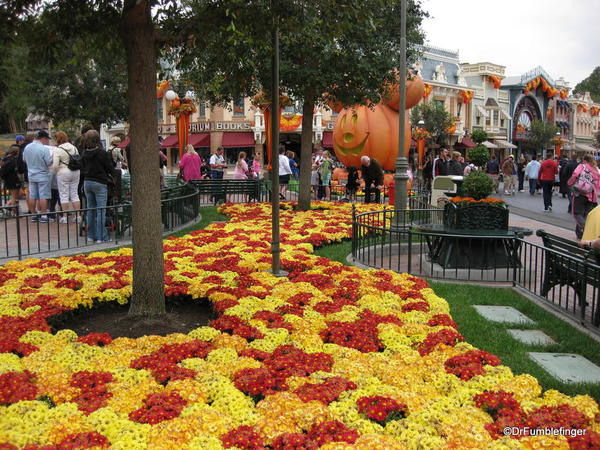 Disneyland at Halloween