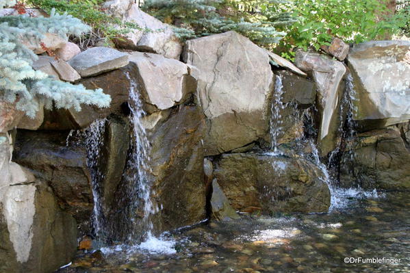 Waterfall, Betty Ford Alpine Garden, Vail