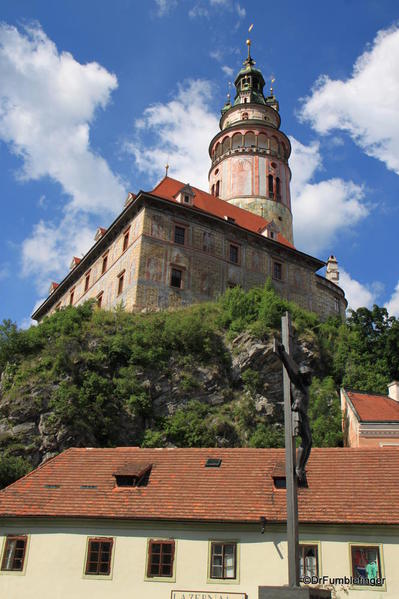 Cesky Krumlov. Castle Tower