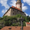 Cesky Krumlov.  Castle Tower