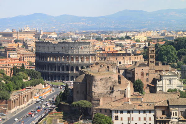 Rome, Coloseum and Forum