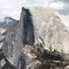 Half Dome and Yosemite Valley, viewed from Glacier Point, Yosemite NP