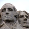 Mount Rushmore: George Washington and Thomas Jefferson