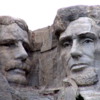 Mount Rushmore: Theodore Roosevelt and Abraham Lincoln