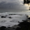 Hurricane Ana approaches Kauai's southern shore