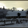 Shannon Terrace Barn: Snowy day in Fish Creek Park