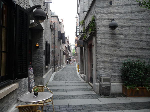 The old style ally way called “Longdang” , Shanghai