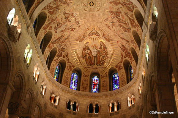 Interior, St. Anne de Beaupre basilica