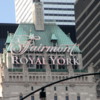 The elegant Royal York hotel, the oldest of Toronto's upscale hotels