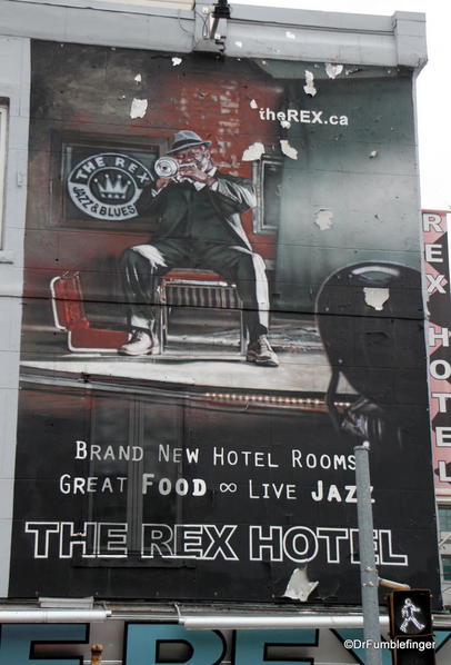 Signs of Toronto, Queen Street. Rex Hotel