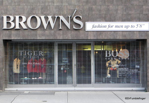 Signs of Toronto, Brown's