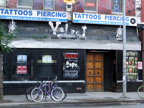Signs of Toronto. Tattoo parlor