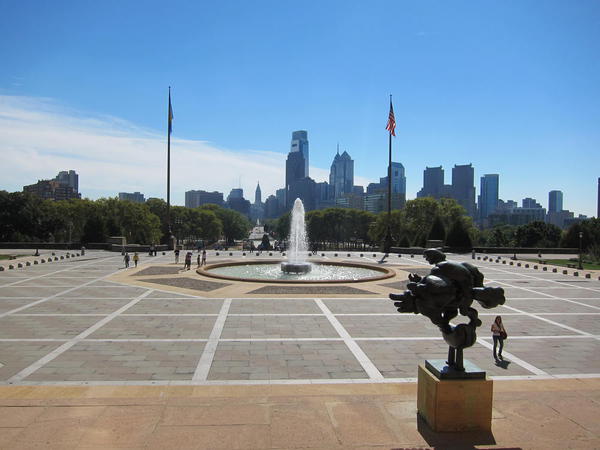 Views of Philadelphia from the Museum of Art