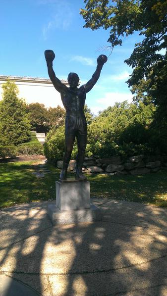 Rocky statue, Museum of Art, Philadelphia