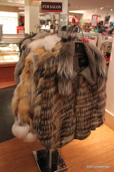 Hudson Bay fur coats, Banff