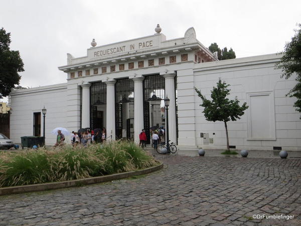 Buenos Aires' Recoleta Cemetery, entrance