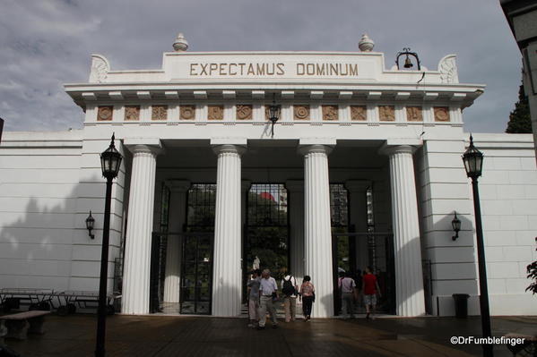 Exit from Recoleta Cemetery, Buenos Aires