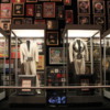 Graceland, Memphis.  Elvis' racquetball court, 1970s jumpsuits and awards